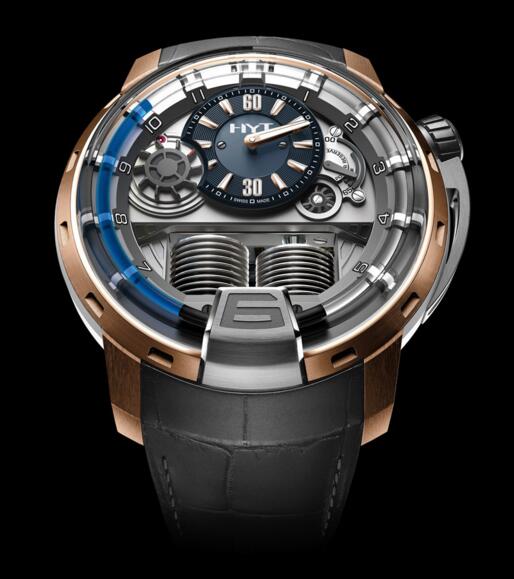 Buy Luxury Replica HYT H1 BLUE 2 148-TG-32-BF-AG watch